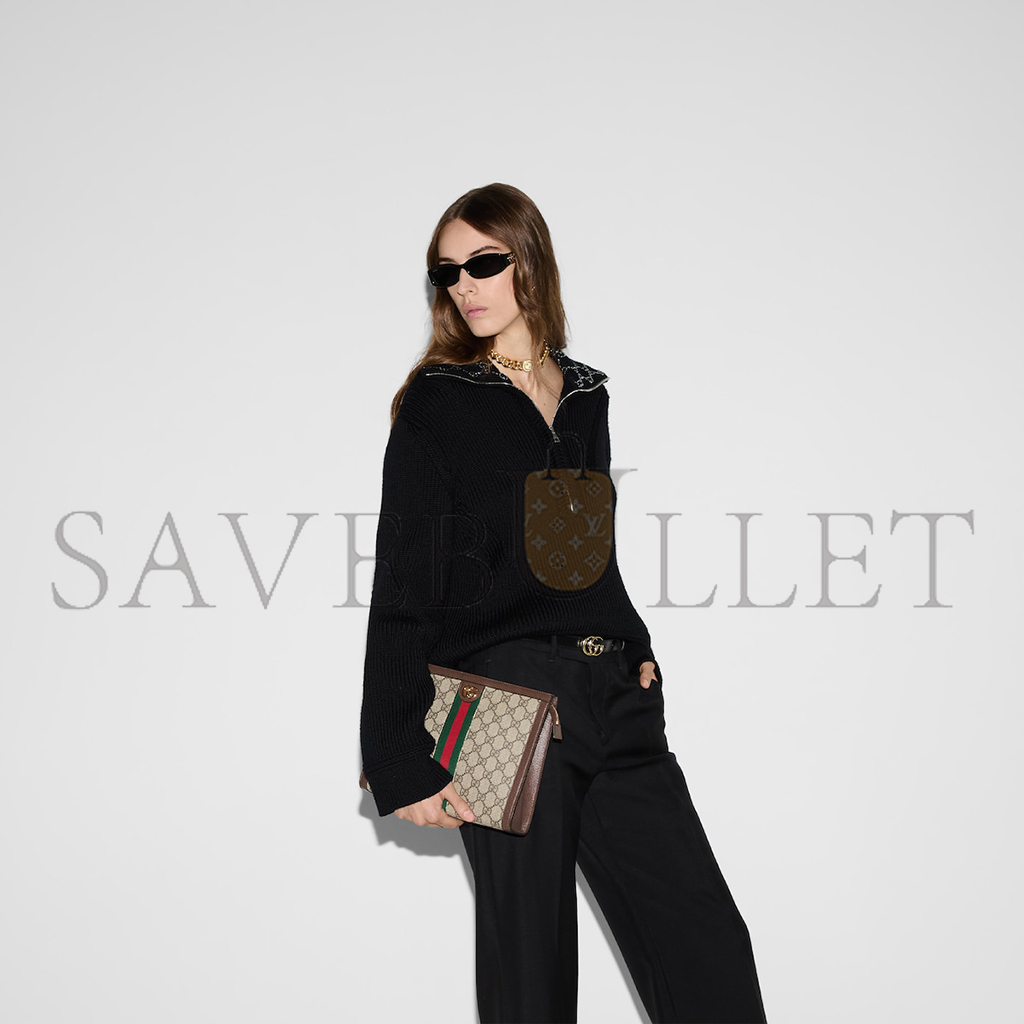 GUCCI OPHIDIA POUCH 625549 (26*20.5*6cm) GUCCI OPHIDIA POUCH 625549 (26*20.5*6cm)